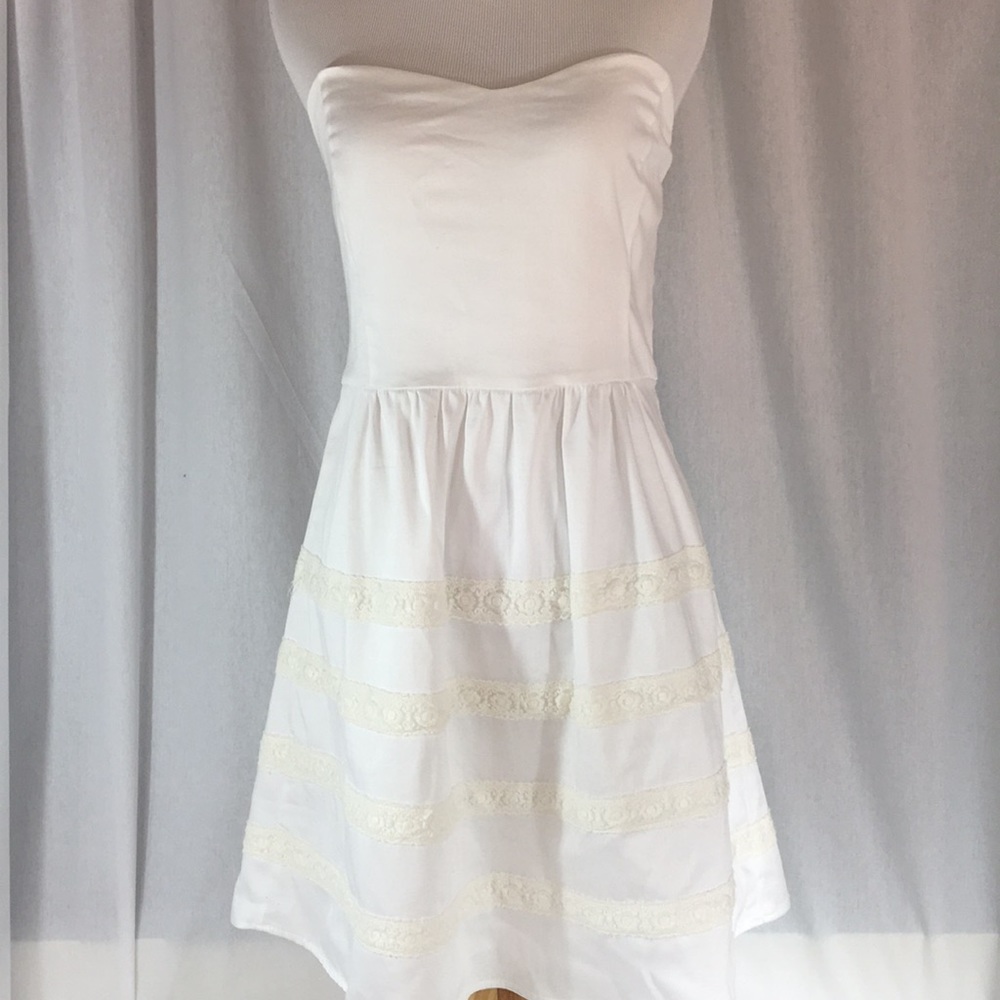 White dress from Francesca’s never worn